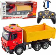 Kaugjuhitav kallur Lean Toys RC 2.4G, punane/kollane