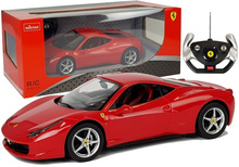 Kaugjuhitav auto Rastar Ferrari Italia, RA-FERR-458IT, 1:14, punane