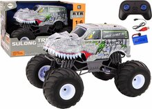 Kaugjuhitav maastikuauto Lean Toys Dinozaur, 1:6