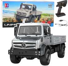 Kaugjuhitav maastikuauto Double E Mercedes Unimog 4x4, 1:20
