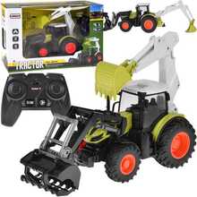Kaugjuhitav traktor Jokomisiada RC0718, 1:24, roheline