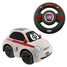 Puldiga juhitav auto Chicco Fiat 500 Sport, 07275, valge