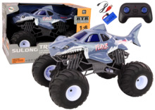 Kaugjuhitav auto Lean Toys, sinine