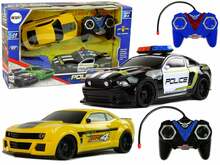 RC auto Lean Toys Police Chase, 10254, 1:24, 18 cm