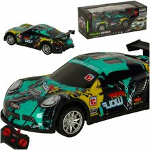 RC sportauto Ikonka sinine/roheline