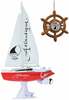 Rc paat Jamara Atlantique 040250, valge/punane