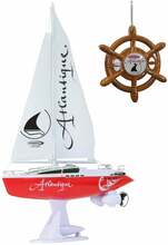 Rc paat Jamara Atlantique 040250, valge/punane