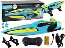 RC paat Lean Toys 7172232, kollane/türkiis