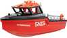 RC päästepaat Amewi Rettungsboot brushless Jetantrieb 320mm RTR, must/punane