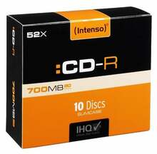 Intenso CD-R 1001622, 700MB, 52x, 10 tk