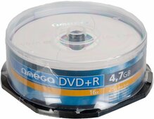 Omega DVD+R 56820, 4.7GB, 16x, 25 tk