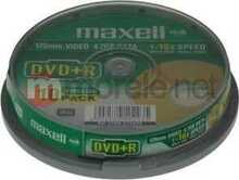Maxell M160 DVD+R, 4.7GB, 10 tk