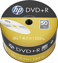 DVD+R plaadid HP DRE00070-3, 4.7GB, 16x, 50 tk