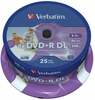 Verbatim DVD+R 43667, 8.5GB, 8x, 25 tk