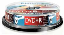 Philips DVD+R, 4.7GB, x16, 10 tk