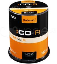 Intenso CD-R 1001126, 700MB, 52x, 100 tk