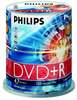 Philips DVD+R, 4.7GB, 100 tk
