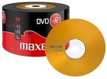 Maxell DVD-R, 4.7GB, 16X, 50 tk