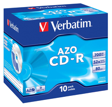 Verbatim CD-R, 700MB, 52x, 10 tk