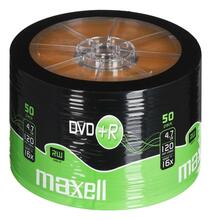 Maxell DVD+R, 4.7GB, 16x, 50tk