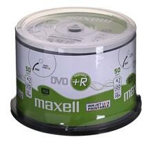 Maxell DVD+R, 4.7GB, 50 tk