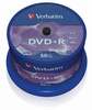 Verbatim DVD+R 43550, 4.7GB, 16x, 50 tk