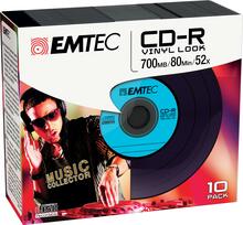 Emtec CD-R ECOC801052SLVY, 700MB, 52x, 10 tk