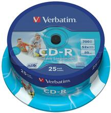 Verbatim CD-R 43439, 700MB, 52x, 25 tk