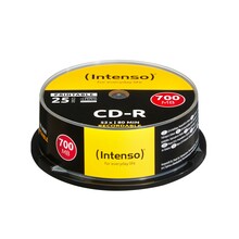 Intenso 1801124 CD-R, 700MB, 52x, 25 tk