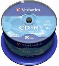 CD-R Verbatim 43351, 700MB, 52x, 50 tk