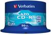 CD-R Verbatim 43343, 700MB, 52x, 50 tk