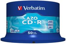 CD-R Verbatim 43343, 700MB, 52x, 50 tk