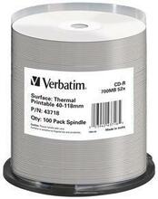 Verbatim 43718 CD-R, 700MB, 100 tk