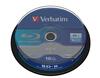 Verbatim BD-R 43742, 25GB, 6x, 10 tk