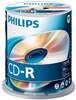 Philips CD-R, 700MB, 52x, 100 tk