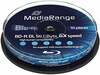 MediaRange MRPL404 BD-R DL, 50GB, 6x, 25 tk