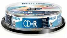 Philips CD-R CR7D5NB10/00, 700MB, 52x, 10 tk