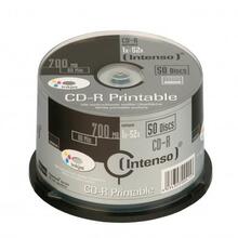 CD-R Intenso 1801125, 700MB, 52x, 50 tk