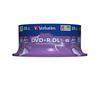 DVD+R Verbatim, 8.5GB, 8x, 25 tk