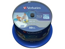 Verbatim 43812 BD-R, 25GB, 6x, 50 tk