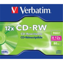 CD-RW Verbatim 43148, 700MB, 10 tk