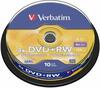 Verbatim DVD+RW 43488, 4.7GB, 4x