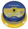 Verbatim DVD+RW 43489V, 4.7GB, 25 tk