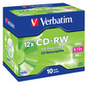 Verbatim CD-RW 43148, 700MB 12x, 10 tk