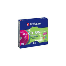 CD-RW Verbatim 43167, 700MB, 5 tk