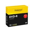 Intenso DVD-R 4.7GB, 16x, Slimcase 10 tk