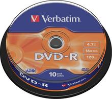 Verbatim DVD-R 43523, 4.7GB, 16x, 10 tk