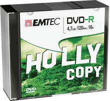 Emtec DVD-R ECOVR471016SL, 4.7GB, 16x, 10 tk