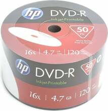 DVD-plaat HP DVD-R 69302, 4.7GB, 16x, 50 tk