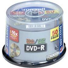 DVD-R plaadid Maxell, 4.7GB, 16X, 120 min., 50 tk